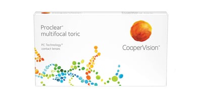 Proclear multifocal toric 6 Pack - Distance