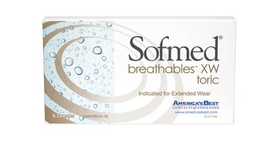 Sofmed breathables XW toric 6 Pack