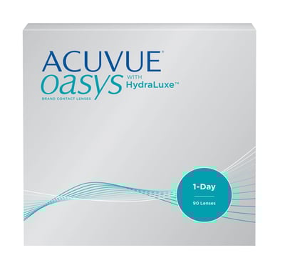 ACUVUE OASYS 1-DAY with HydraLuxe 90 Pack
