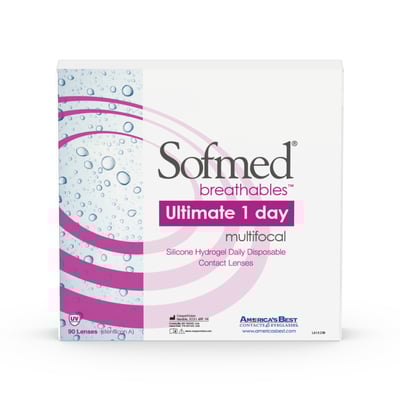 Sofmed Breathables Ultimate 1Day Multifocal High Add 90 Pack