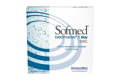 Sofmed breathables 1 Day toric 90 Pack